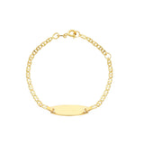 Bracciale Targa Oro Giallo-Bracciali-GRANARELLI-Gioielleria Granarelli