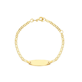 Bracciale Targa Oro Giallo-Bracciali-GRANARELLI-Gioielleria Granarelli