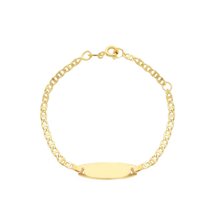 Bracciale Targa Oro Giallo-Bracciali-GRANARELLI-Gioielleria Granarelli