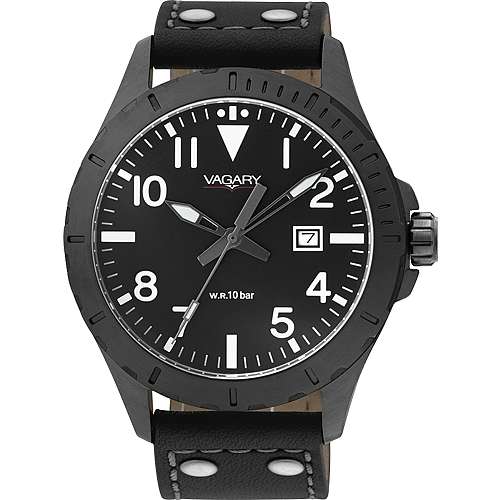 Gioielleria Granarelli Vagary Citizen Orologio Vagary Nero Pelle