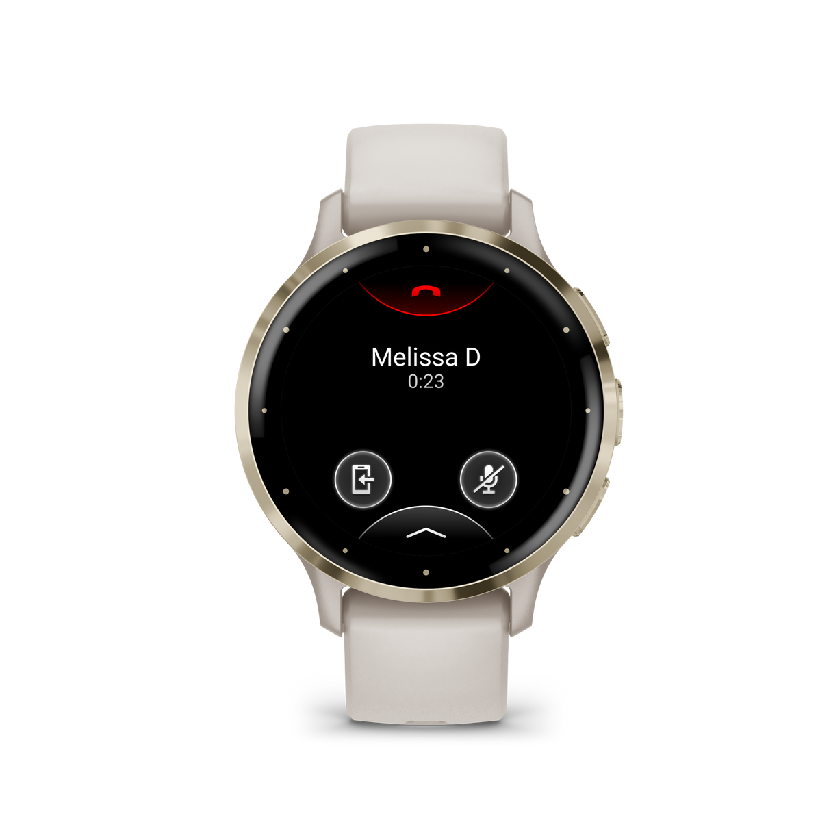 Venu 3S - Ivory & Soft Gold con cinturino in silicone