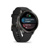 Venu® 4 - 41 mm Slate con Silicone, Black