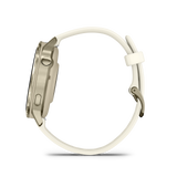 Venu® 4 - 41 mm Lunar gold con cinturino in silicone Bone