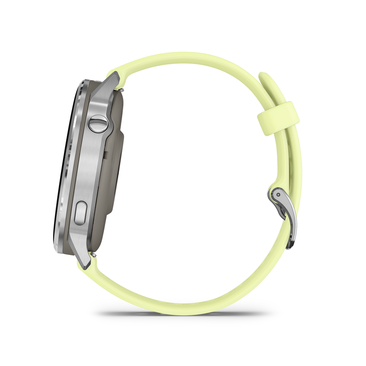 Venu® 4 - 45 mm Silver con cinturino in silicone Citron