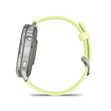 Venu® 4 - 45 mm Silver con cinturino in silicone Citron