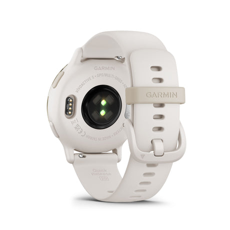 vívoactive® 5 Cream gold & Ivory con cinturino in silicone-Orologi-GARMIN-Gioielleria Granarelli