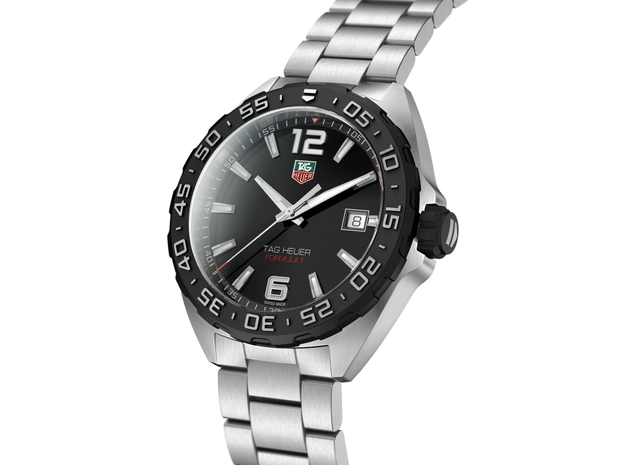 Formula 1 Date Quarzo Acciaio Nero 41mm