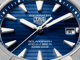Aquaracer Professional Solargraph Quarzo Acciaio Blu 40mm