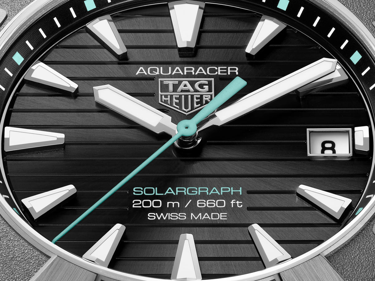 Aquaracer Professional 200 Solargraph 40mm Nero Titanio