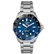 Aquaracer Professional 300 GMT Automatico Blu Acciaio-Orologi-TAG HEUER-Gioielleria Granarelli