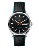 Carrera Automatico Day-Date Nero 41 mm Pelle
