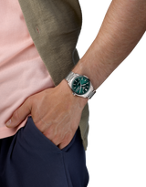 Carrera Automatico Day-Date Verde 41 mm Acciaio