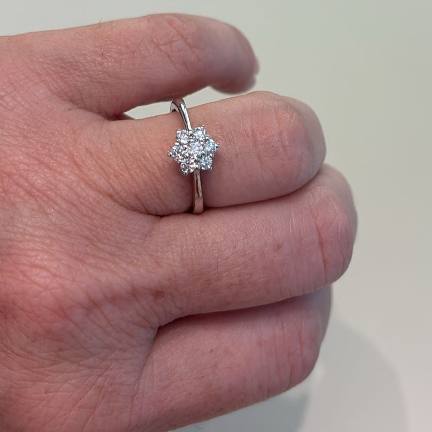 Diamantblütenring.