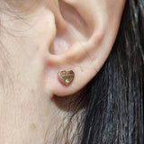 Heart earrings