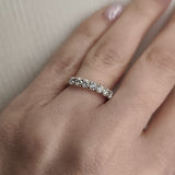 Fedine ring 7 stones CT 0.60