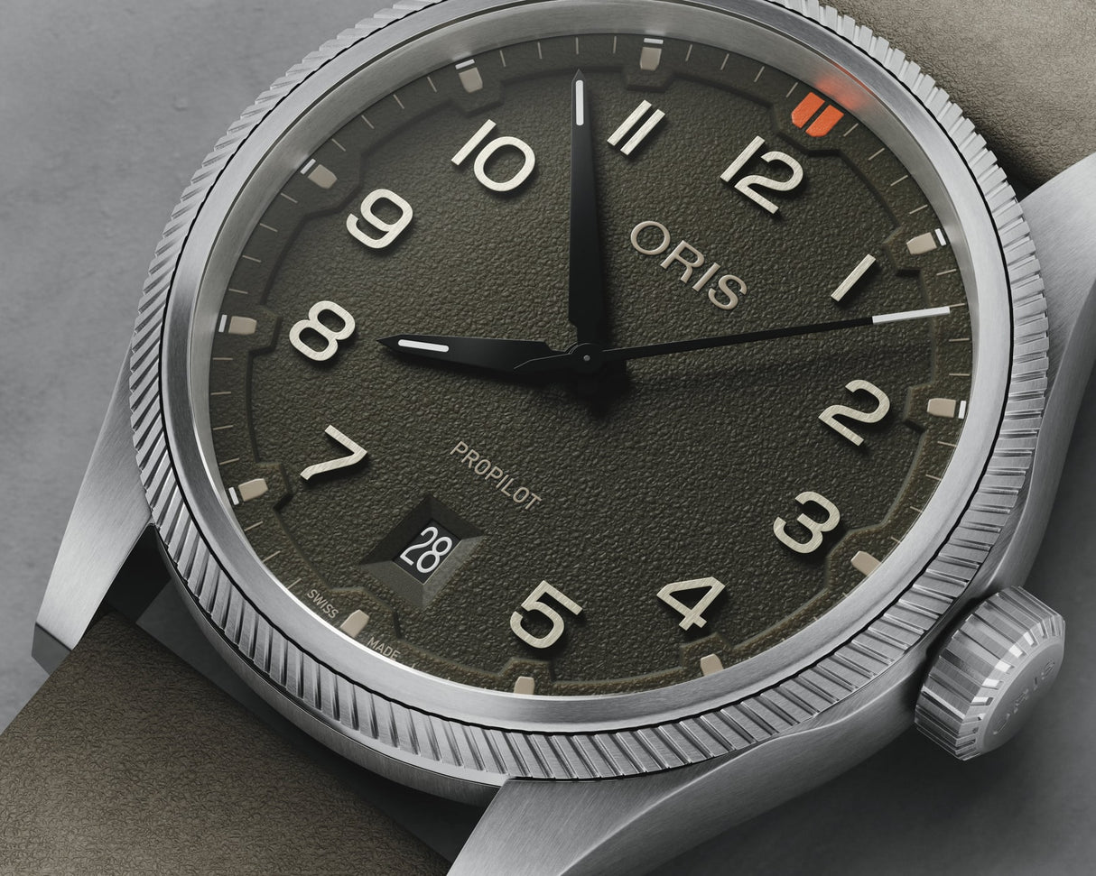 ProPilot Date Automatico Verde Pelle 41mm