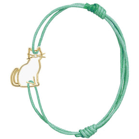 MIAU BRILLANTE BRACCIALE CORDA-Bracciali-ALIITA-Gioielleria Granarelli