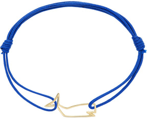 Bracciale Balena Corda Blu-Bracciali-ALIITA-Gioielleria Granarelli