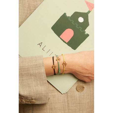 BEE BRILLANTE ENAMEL BRACCIALE CORDA-Bracciali-ALIITA-Gioielleria Granarelli