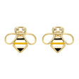 BEE BRILLANTE ENAMEL ORECCHINI-Orecchini-ALIITA-Gioielleria Granarelli