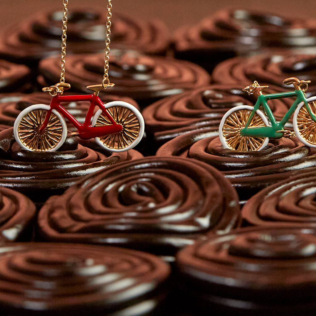 BICI VERDE PISTACCHIO COLLANA-Girocolli-ALIITA-Gioielleria Granarelli