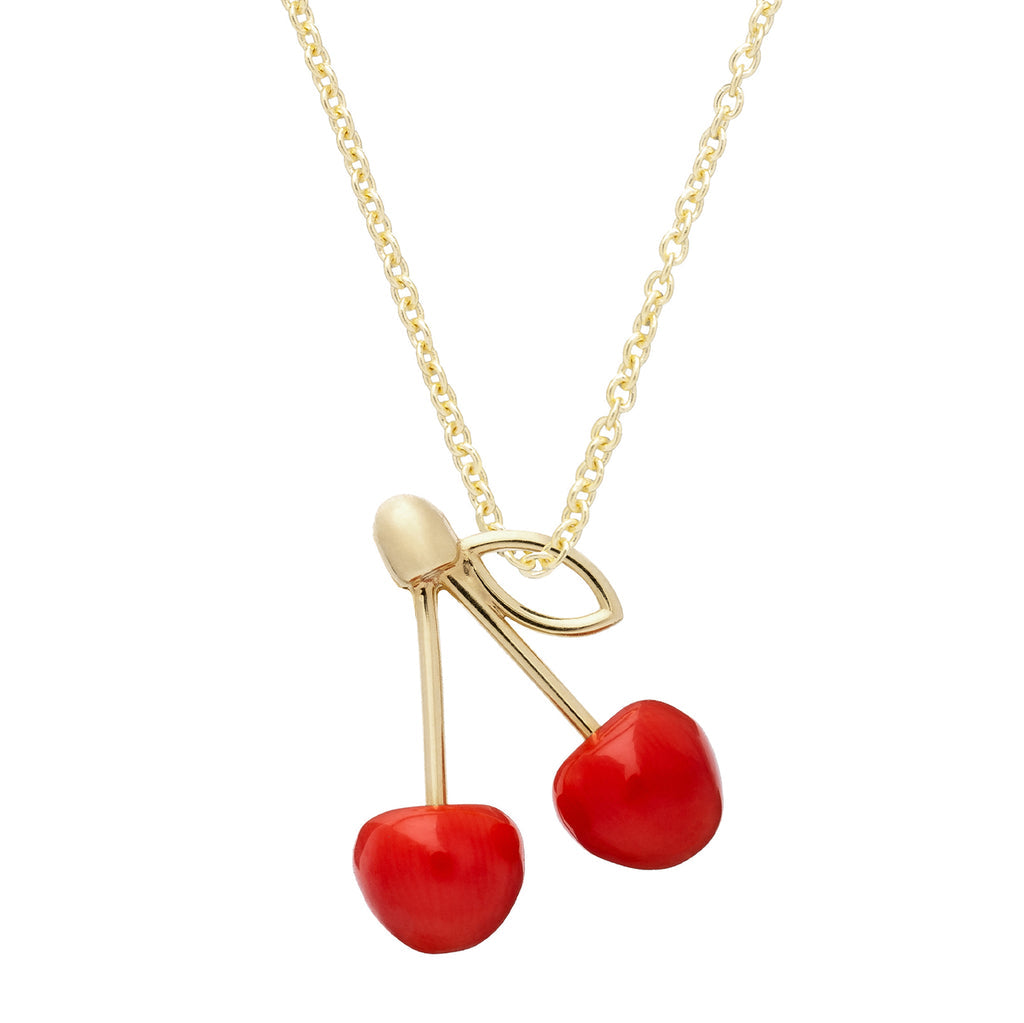 CEREZA ROSSA COLLANA-Girocolli-ALIITA-Gioielleria Granarelli