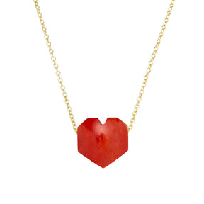 MINI CORAZON ROSSO COLLANA-Girocolli-ALIITA-Gioielleria Granarelli