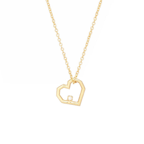 MINI CORAZON BRILLANTE COLLANA-Girocolli-ALIITA-Gioielleria Granarelli