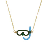 Collana Snorkeling Con Smalto-Girocolli-ALIITA-Gioielleria Granarelli