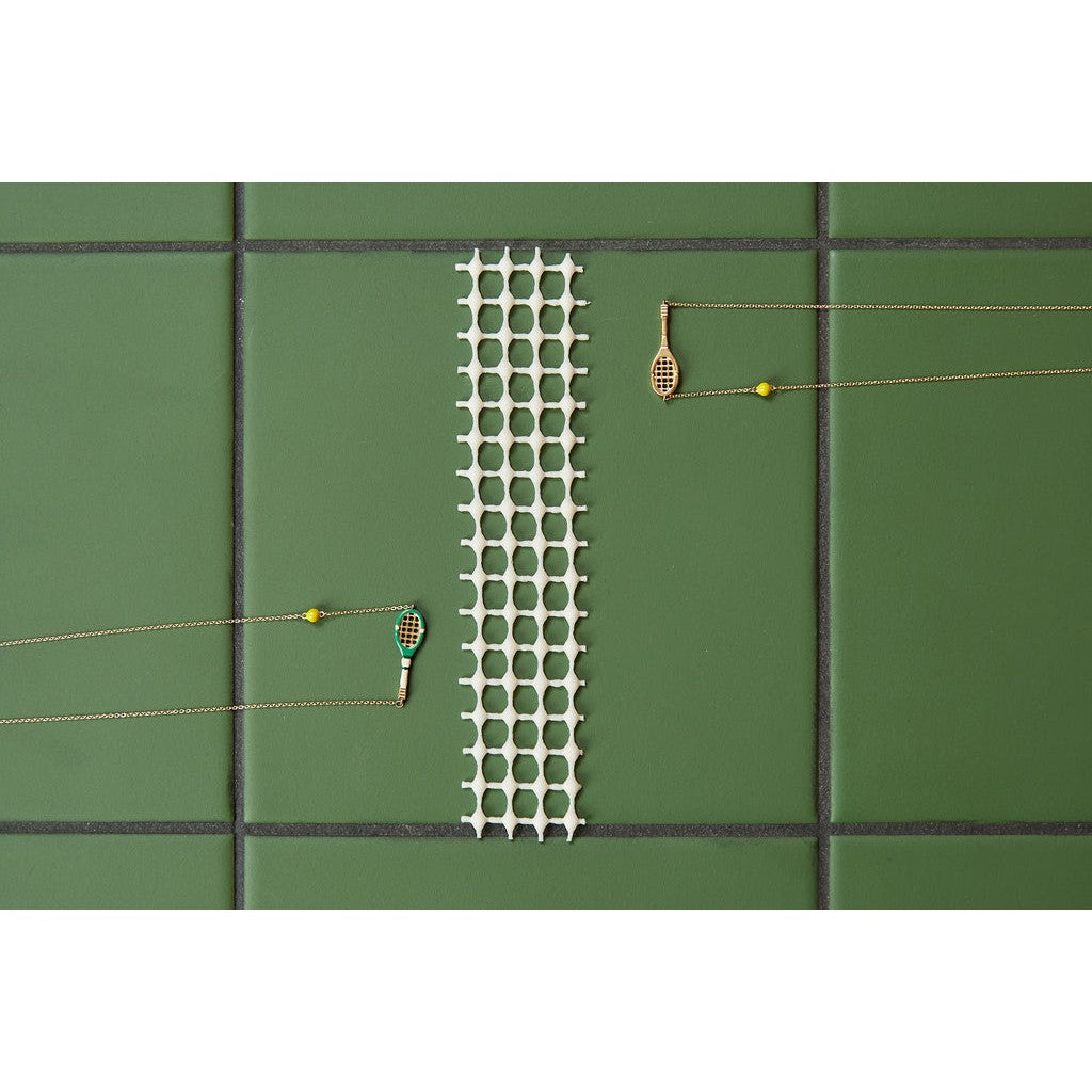 TENNIS PELOTA VERDE PISTACCHIO COLLANA-Girocolli-ALIITA-Gioielleria Granarelli