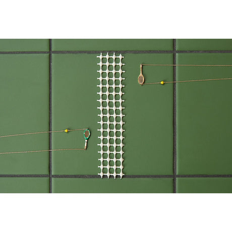 TENNIS PELOTA VERDE PISTACCHIO COLLANA-Girocolli-ALIITA-Gioielleria Granarelli