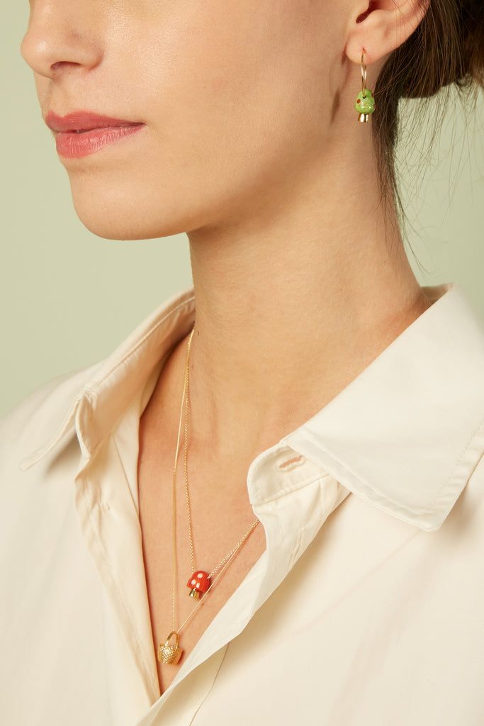 Collana Fungo Corallo-Girocolli-ALIITA-Gioielleria Granarelli