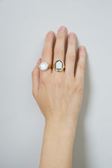 CAMEO CASITA OVALE ANELLO