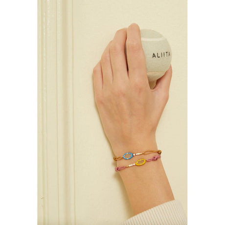 TENNIS AZZURRO BRACCIALE CORDA-Bracciali-ALIITA-Gioielleria Granarelli