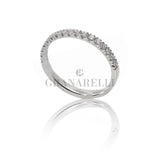 Anello Fedina Half Eternity Diamanti 0.33kt-Anelli-GRANARELLI-Gioielleria Granarelli