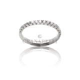 Anello Fedina Half Eternity Diamanti 0.33kt-Anelli-GRANARELLI-Gioielleria Granarelli