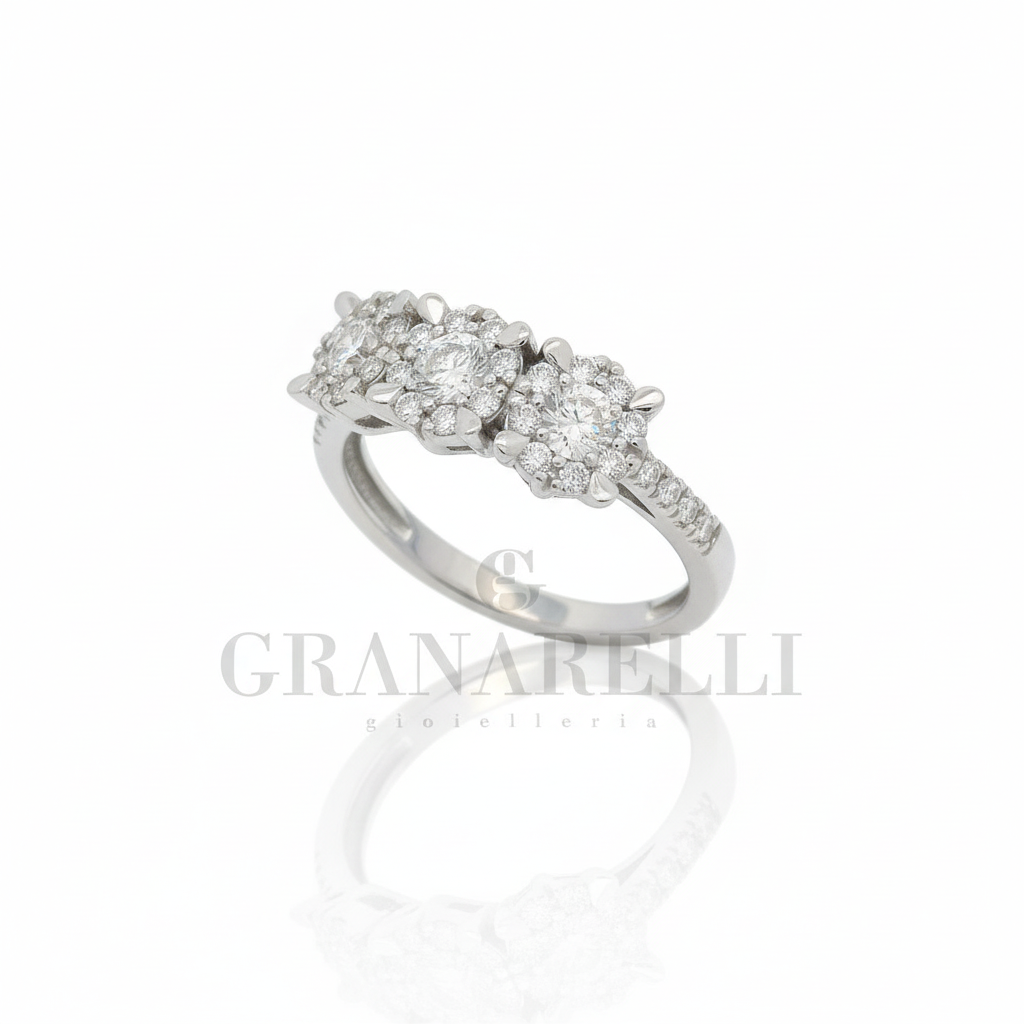 Anello con interno grigio