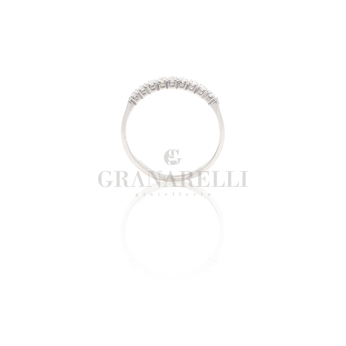 Anello diamanti 0.20kt in Oro Bianco