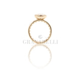 Anello Pavè in Oro Rosa