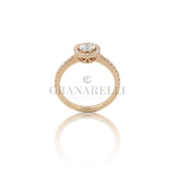 Magic Diamanti lone ring in rose gold