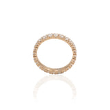 Anello Fedina con Diamanti 1.52kt in Oro Rosa-Anelli-GRANARELLI-Gioielleria Granarelli