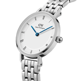 Petite Roman Numerals 5-Link Silver