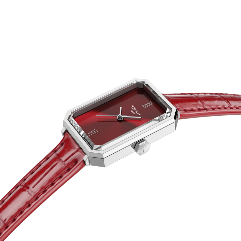 Tissot SRV 30mm Quarzo Rosso Pelle