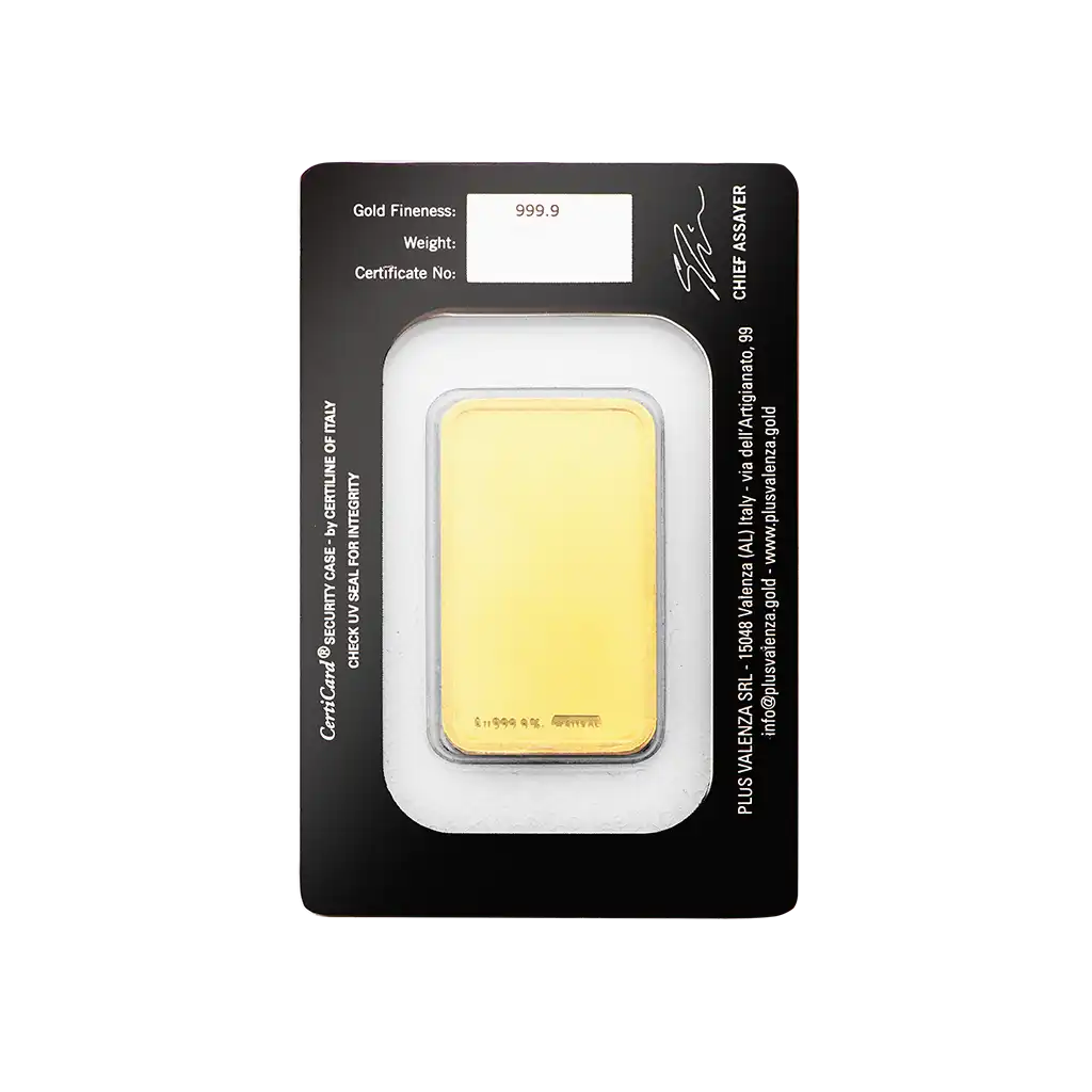 Lingotto blisterato da 5g