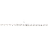 Bracciale Tennis in Oro Bianco e Diamanti