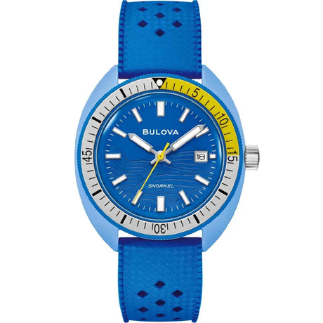 Bulova Snorkel Blue Tang-Orologi-BULOVA-Gioielleria Granarelli