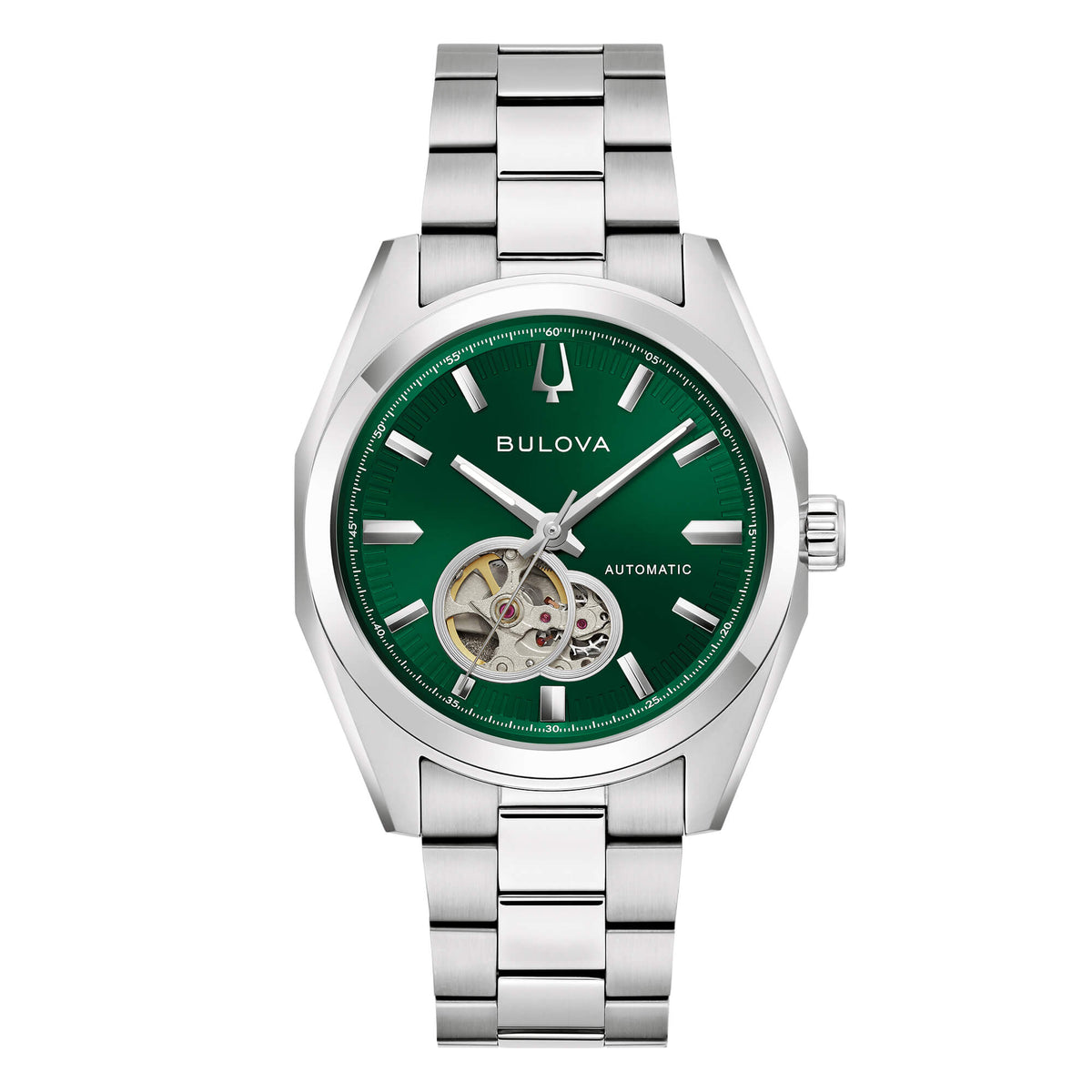 Surveyor Automatic 39mm Verde Acciaio