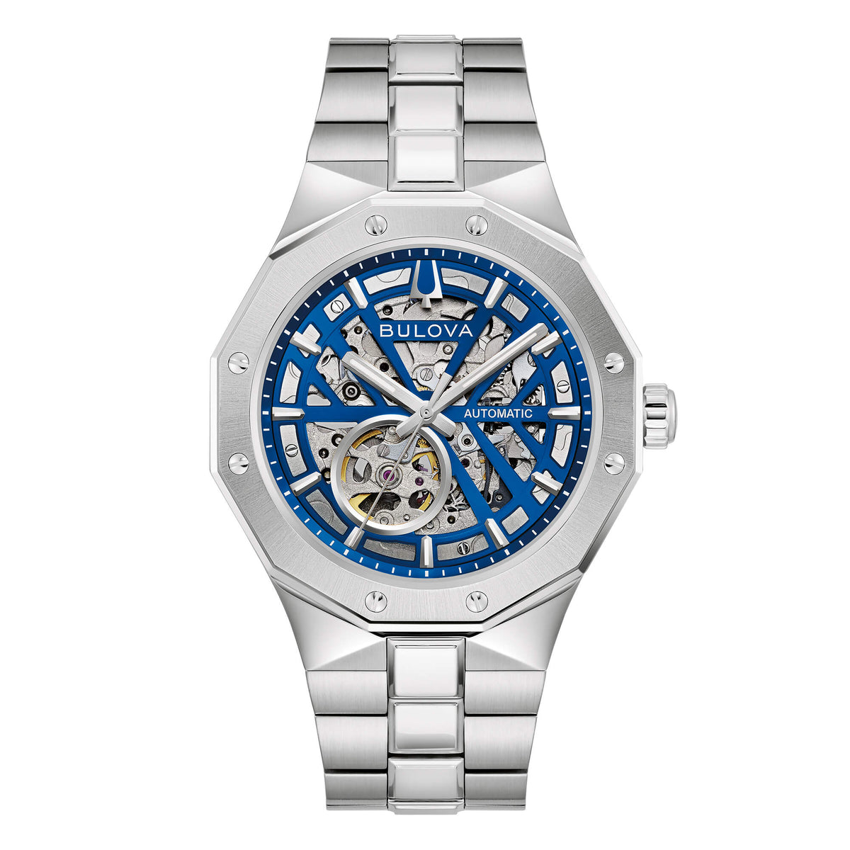 Octagon Prestige Automatic Acciaio Scheletrato 42mm