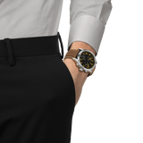 Chrono L Quarzo Nero Pelle 42mm