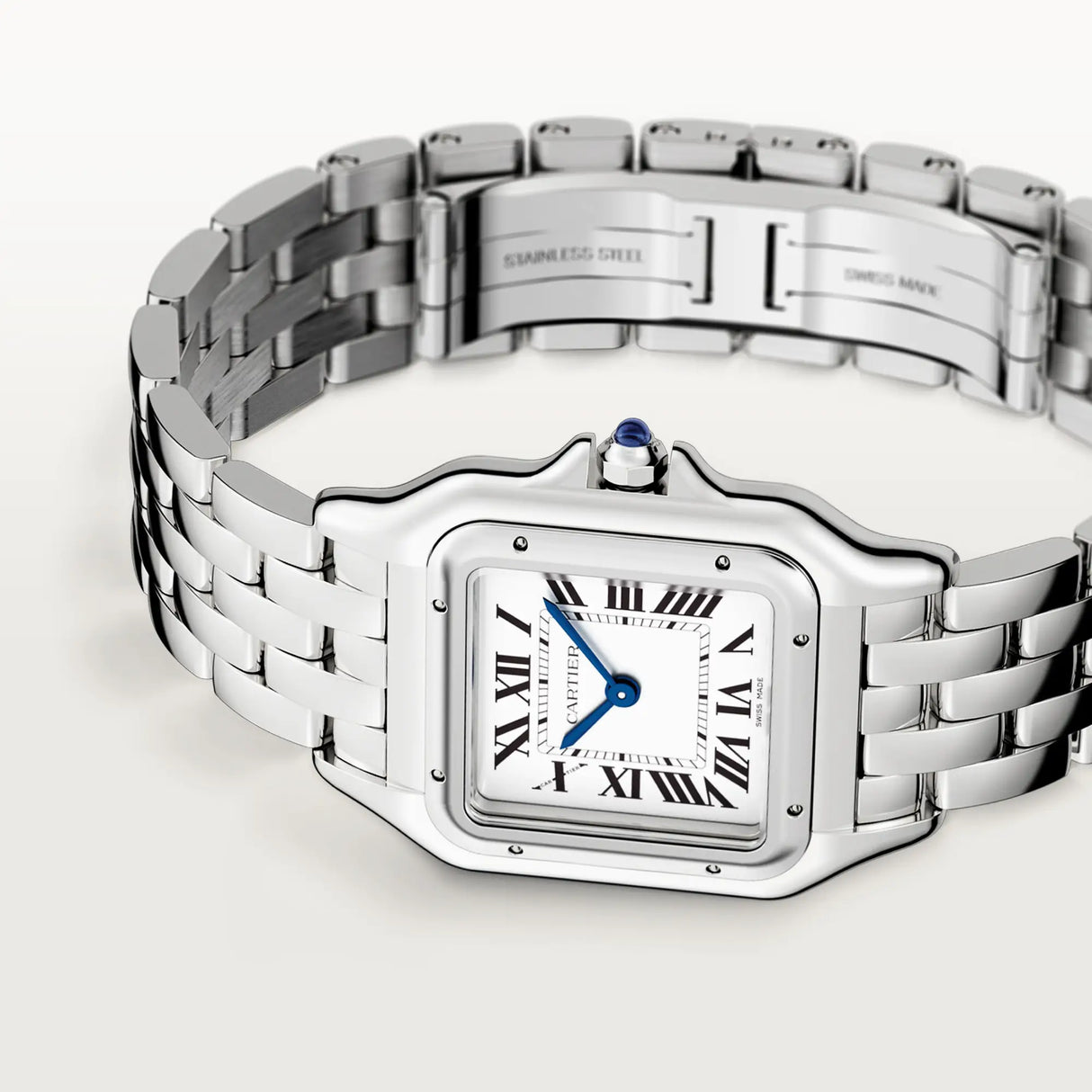 Panthère De Cartier, modello medio, acciaio, quarzo NUOVO